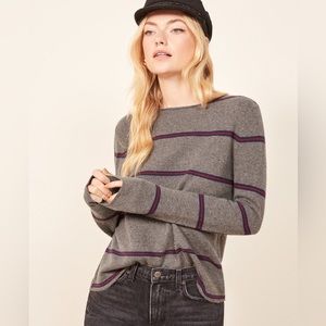 Reformation boyfriend cashmere sweater